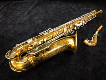 Vintage King Super 20 Tenor Saxophone Original Lacquer, Serial #460735